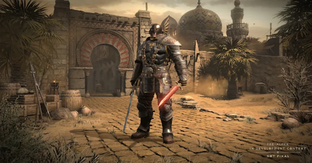 A Barbarian Class Character From Diablo 2 Resurrected