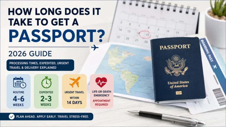 how long does it take to get a passport? 2026 Guide