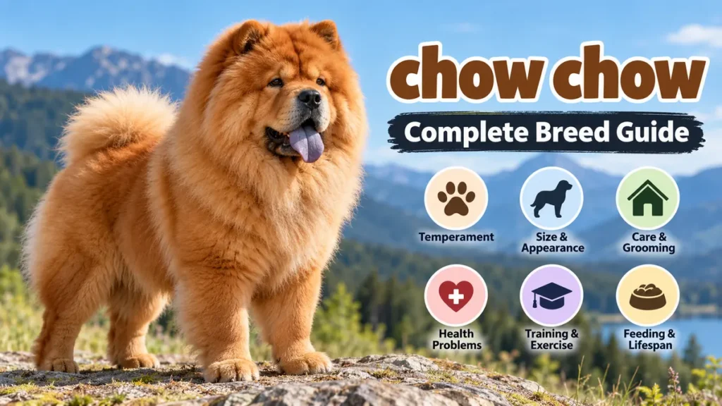 chow chow: Temperament, Size, Care & Breed Guide