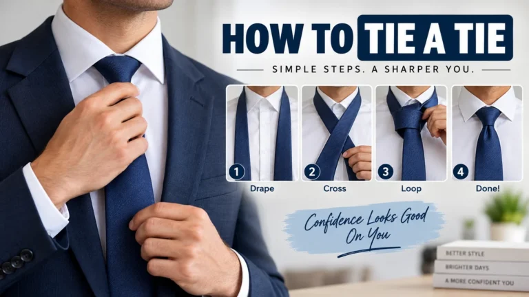 How to Tie a Tie: Easy Step-by-Step Guide