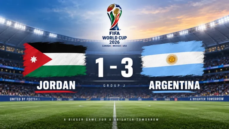 jordan vs argentina: 2026 World Cup Result & Highlights