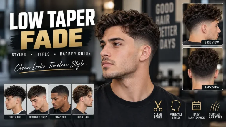 low taper fade: Styles, Types & Barber Guide