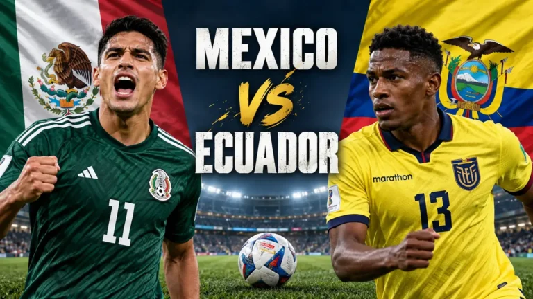 mexico vs ecuador: Results, H2H, Stats & History