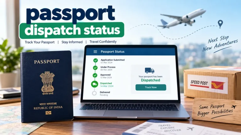 passport dispatch status: How to Track Your Passport