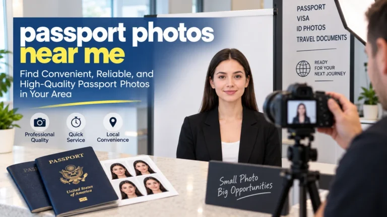 Passport Photos Near Me: Locations, Cost & Rules