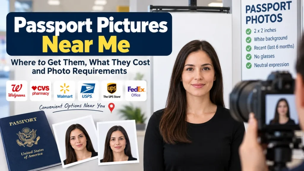 Passport Pictures Near Me: Where to Get Them in 2026