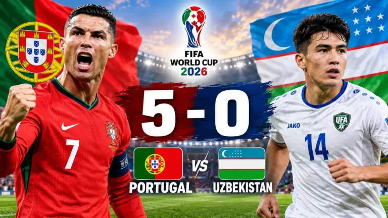 portugal vs uzbekistan: 5-0 World Cup Match Analysis