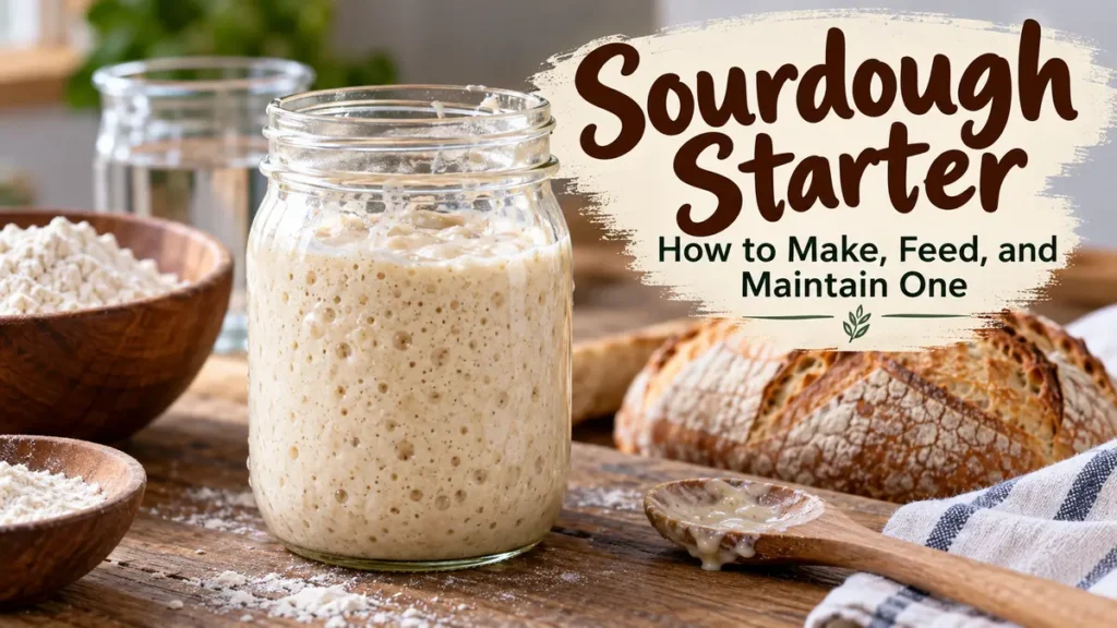 Sourdough Starter: Easy Step-by-Step Beginner Guide