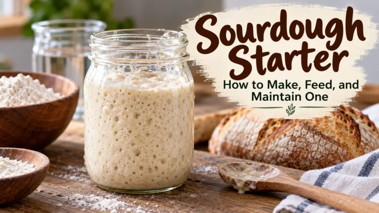 Sourdough Starter: Easy Step-by-Step Beginner Guide
