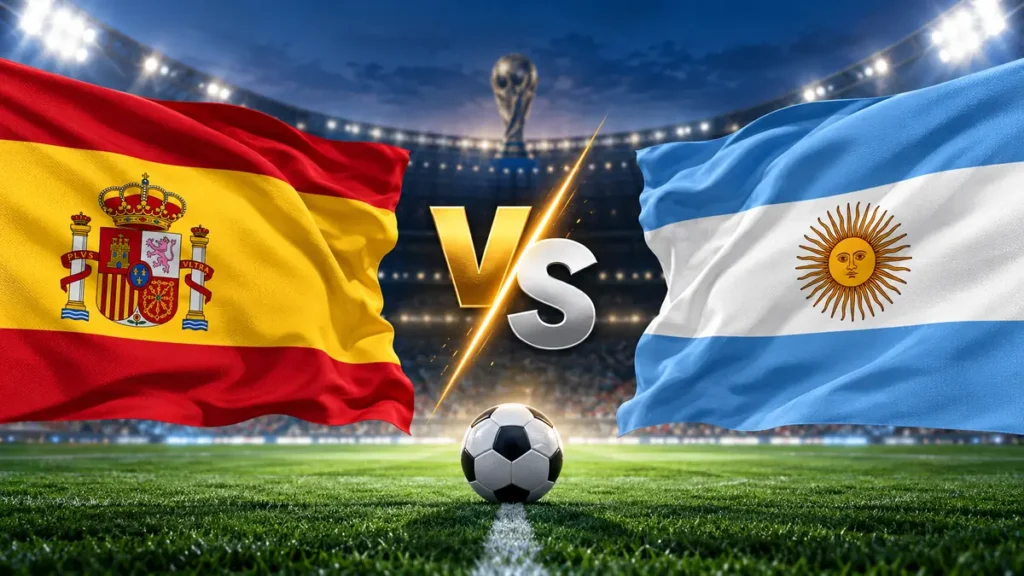 spain vs argentina: Head-to-Head, Results & History