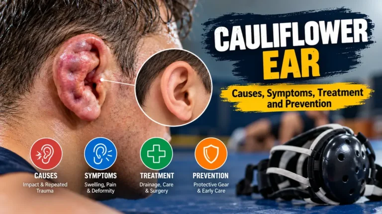 cauliflower ear: Causes, Symptoms & Treatment