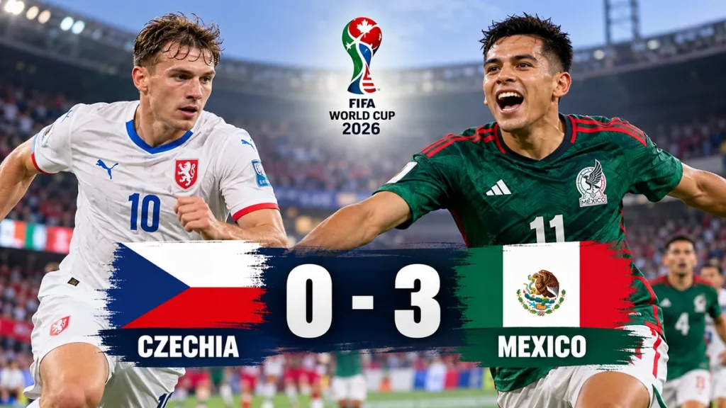 czechia vs mexico: World Cup 2026 Match Recap