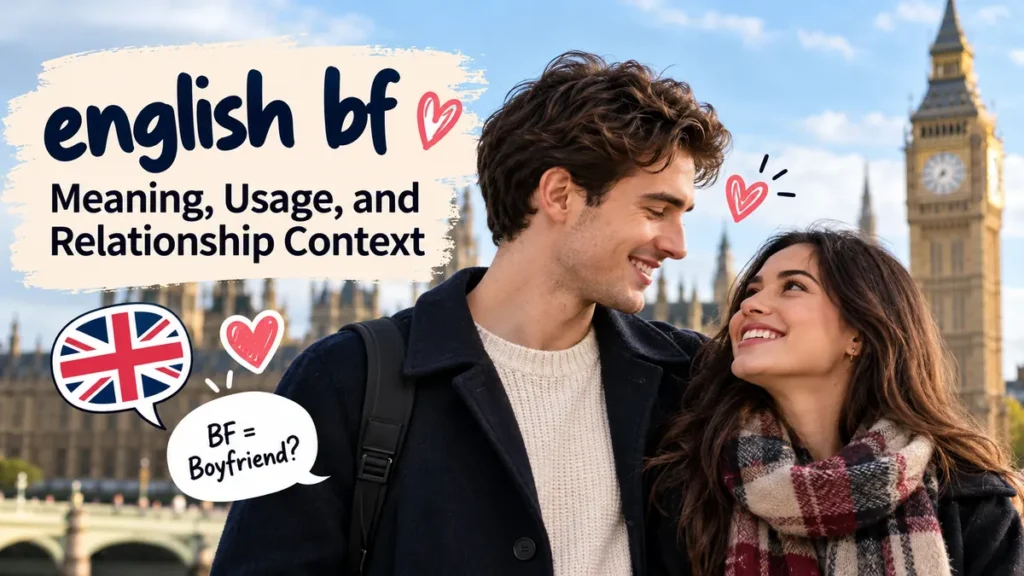 english bf Meaning, Usage, and Relationship Context