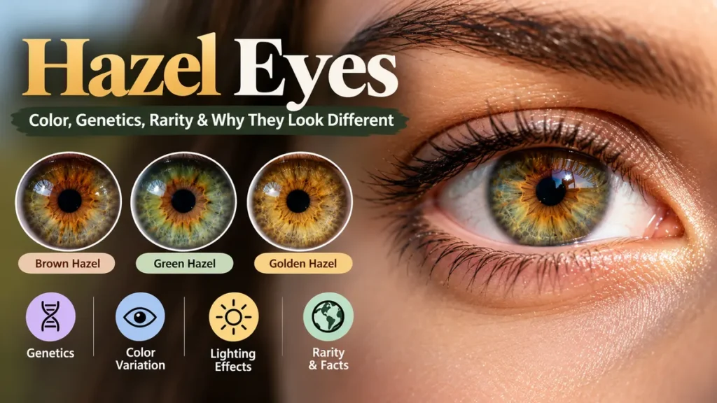 Hazel Eyes: Color, Genetics, Rarity & Unique Traits