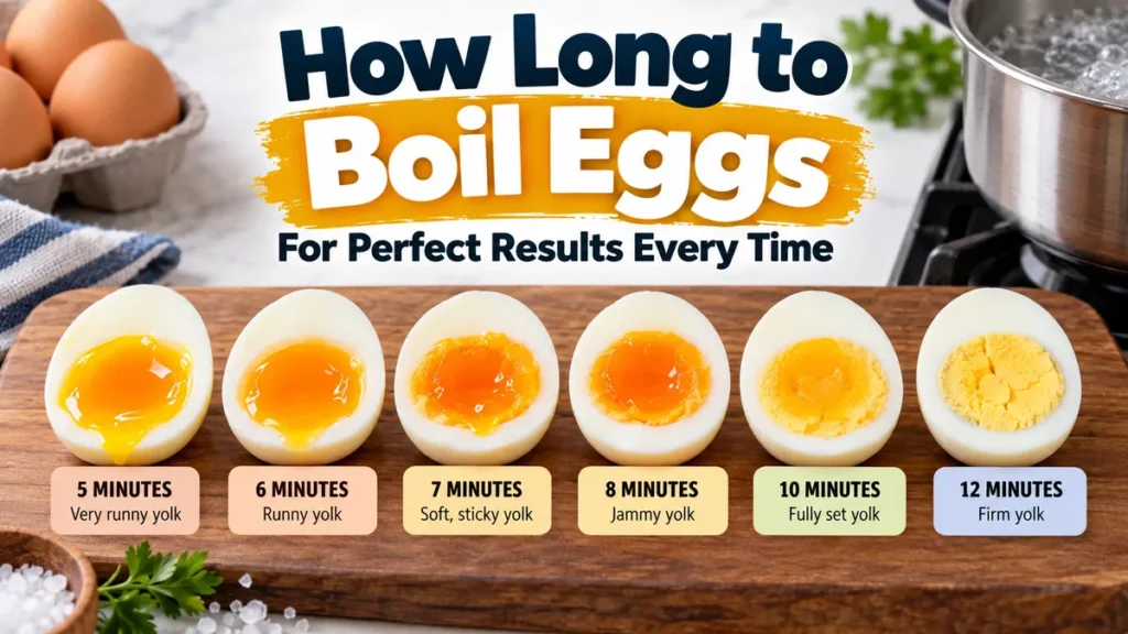 How Long to Boil Eggs for Perfect Yolks Every Time