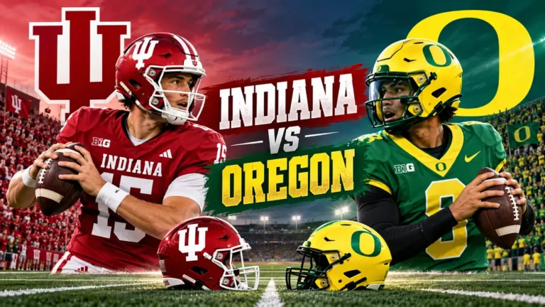 indiana vs oregon: Football History, Scores & Results