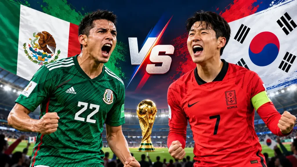 mexico vs south korea: Results, History & Stats