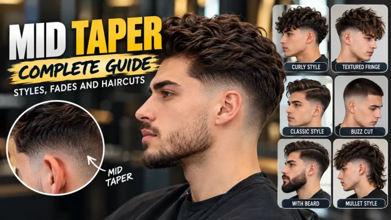 mid taper: Haircut Styles, Types & Barber Guide