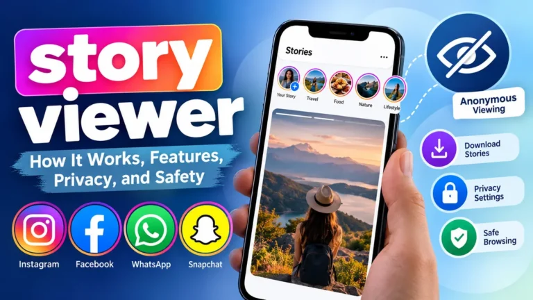 story viewer: How It Works, Privacy & Safety