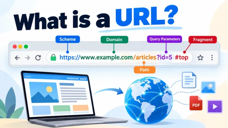 what is a url? Meaning, Parts, Types & Examples